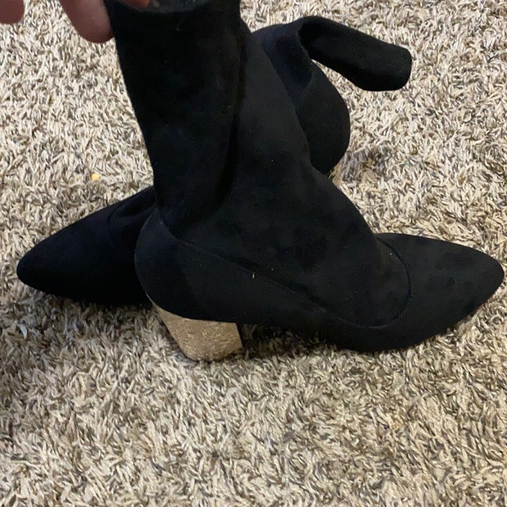 Qupid Thick Wedge Heels